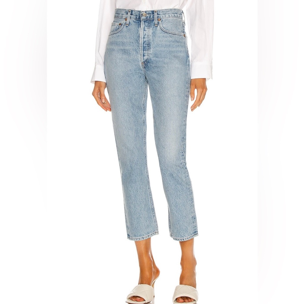 Agolde Jeans Riley In Renewal Color Size 25